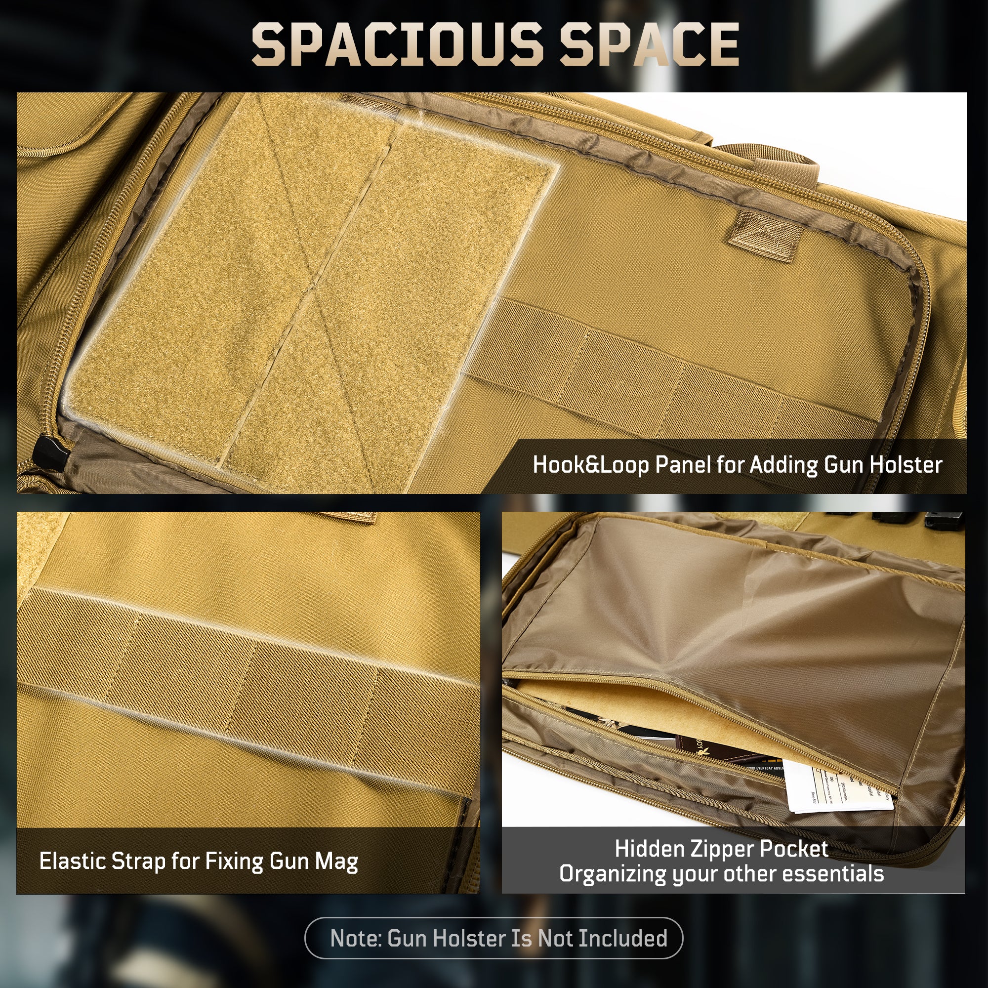 1TG Tactical Soft Rifle Case Gun Bag Backpack Rifle Bag